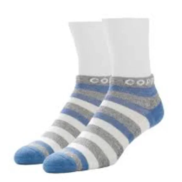 NWT- TOMMIE COPPER ULTRATEMP ANKLE COMPRESSION SOCKS 4-PACK SIZE 9-12 - Picture 2 of 2